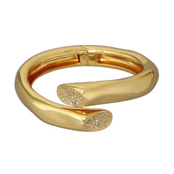 Alexis Bittar Jewelry - Alexis Bittar
Solanales Crystal & 14K-Gold-Plated Cuff Bracelet